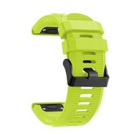 BestAccessories, silikoninis dirželis G. Fenix 3 3HR 5X 6X 7X 8 51 mm, šviesiai žalios (citrininės) spalvos