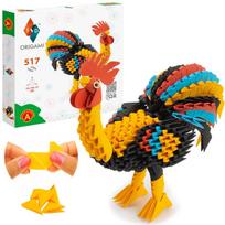 Alexander 3D origami kūrybinis rinkinys „Gaidys“ KOGUT 2574
