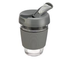 Kelioninis puodelis SIIP FUNDAMENTAL, Grey, 300 ml, SPGLASTMUGGRY