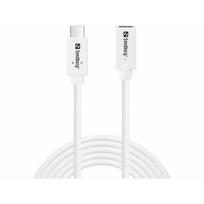 Sandberg 136-55 USB-C>C M-F USB 3.1 100W, 2M