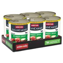 GRANCARNO konservai adult su jautiena, elniena ir obuoliais 800g*6vnt