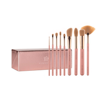Šepetėlių Rinkinys Luxe Most Wanted Brush Set 9 vnt. (Rose Gold)