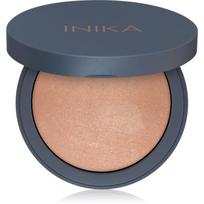 INIKA Organic Mineral Illuminisor profesionalų lygio švytėjimo suteikianti presuota pudra atspalvis Dewdrop 8 g