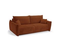Išskleidžiama dvivietė sofa FRIDA ruda