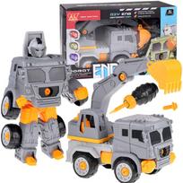 Koparka - Robot 2in1 Statybinis Žaislas