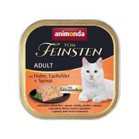 Animonda Vom Feinsten konservai katėms su vištiena, lašiša ir špinatais, 100g