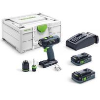 Akumuliatorinis gręžtuvas-suktuvas FESTOOL T 18+3 HPC 4,0 I-Plus 576446