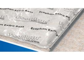 Paklotas ant pakabinamų lubų Ecophon Extra Bass pagerinantis žemo garso sugertį