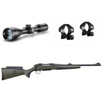 Haenel Jaeger NXT Composite .30-06 Spr. + Plieniniai Laikikliai + Hawke Endurance 30 3-12x56 WA IR LR Dot 8x 16330