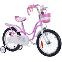 RoyalBaby Dviračiai 16" Little Swan retro vaikiškas krepšelis ratukai RB16-18