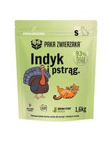 PAKA ZWIERZAKA Sausas maistas Kalakutas su upėtakiu kačiukams S 1,6 kg