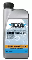 DRAG SPECIALTIES OIL Mineralinė alyva 20W50 4T - 1L