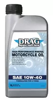 DRAG SPECIALTIES mineralinė alyva 10W40 4T - 1L