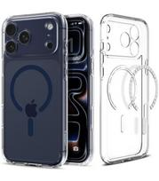 Skaidrus (Mėlynas) dėklas Apple iPhone 17 Pro Max telefonui "Spigen Ultra Hybrid MAG Magsafe"