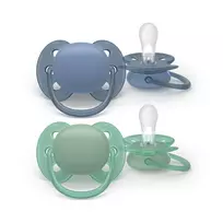 Philips Avent Ultra Soft Baby Pacifiers 6-18m 2pcs