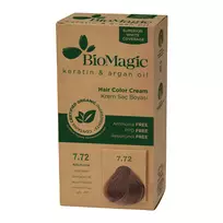 Biomagic, Biomagic, Keratin & Argan Oil, Permanent Hair Dye, 7.72 , 250 ml *Tester