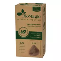 Biomagic, Biomagic, Keratin & Argan Oil, Permanent Hair Dye, 8.72 , 250 ml *Tester
