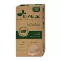 Biomagic, Biomagic, Keratin & Argan Oil, Permanent Hair Dye, 11.00 , 250 ml *Tester