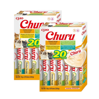 INABA Churu katėms - mišraus skonio su vištiena 40x14g
