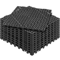 Sujungiamos grindų plytelės 30x30 cm PVC, 12 vnt.