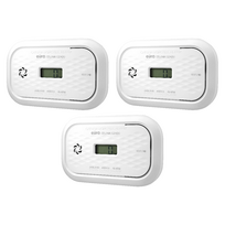 Anglies monoksido detektorių rinkinys Eura CD-72A2v7300/B-3