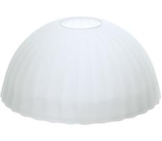 Universalus pakaitinis stiklas ROCCA E27, skersmuo 17 cm, baltas