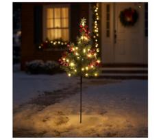 LED Kalėdinė dekoracija LED/1W/230V 75 cm IP44 žalia