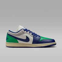 Air Jordan 1 Low Granatowo- - Dydis 46 (553558-147 Laisvalaikio batai)