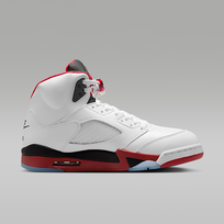 Air Jordan 5 "Fire Red" White/ Fire Red-Black - Dydis 52.5 (HQ7978-101 Laisvalaikio batai)