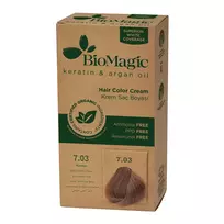 Biomagic, Biomagic, Keratin & Argan Oil, Permanent Hair Dye, 7.03 , 250 ml *Tester
