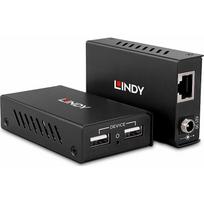 LINDY 100m 2 Port USB 2.0 Cat.6 Extender | 43408 | 4002888434089