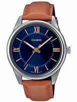 Vyriškas "casio" laikrodis Mtp-v005l-2b5 su odiniu dirželiu
