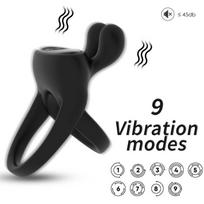 ARMONY FOR HIM ARMONY - RING VIBRATOR RABBIT BLACK