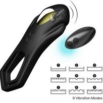 ARMONY FOR HIM ARMONY - ROADSTER VIBRATOR DOUBLE RING REMOTE CONTROL BLACK