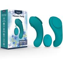 ARMONY WEARABLES ARMONY - PLEASURE PANTY VIBRATOR REMOTE CONTROL 3 SPEEDS GREEN