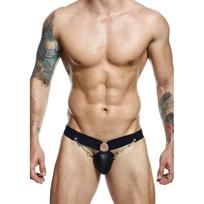 MOB MOB - DNGEON BLACK CHAIN JOCKSTRAP ONE SIZE