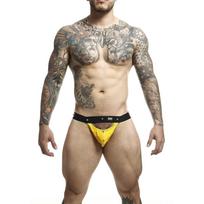 MOB MOB - DNGEON JOCKSTRAP YELLOW SPORTSMAN ONE SIZE