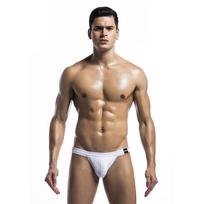 MOB MOB - WHITE FETISH JOCKSTRAP SWIMSUIT SIZE S