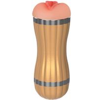 ARMONY FOR HIM ARMONY - BEVIS DOUBLE MASTURBATOR VAGINA & MOUTH WITHOUT VIBRATION GOLD