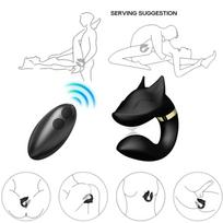 ARMONY FOR COUPLES ARMONY - FOX VIBRATOR FOR COUPLES REMOTE CONTROL BLACK