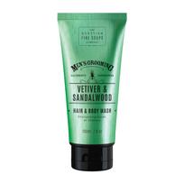 SCOTTISH VETIVER & SANDALWOOD kūno ir plaukų prausiklis, 200 ml