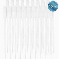 Pipetės, 20 vnt. rinkinys, 10 ml, 300 mm, laboratoriniai įrankiai, mokslinių tyrimų pipetės, cheminės analizės įrankiai.