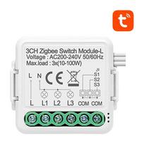 Išmanusis laikrodis Smart Switch Module ZigBee Avatto N-LZWSM01-3 No Neutral TUYA