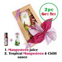 Mangostano vaisių gėrimas 30% + Mangostanų & Chilli padažas