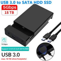 Išorinis kietasis diskas Išorinis HDD dėklas USB 3.0, 2.5–3.5″