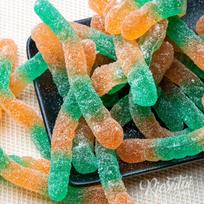 Guminukai „Cukruotos kramtomosios gumos skonio kirmėlės“, 1 kg