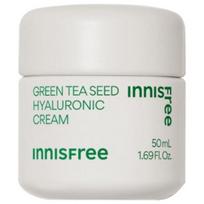 Innisfree Žaliosios arbatos sėklų hialurono drėkinamasis kremas 50 ml — Giliai drėkinantis ir drėgmę sulaikantis kremas