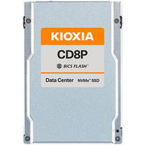 SSD Data Center Read Intensive KIOXIA CD8P-R 7.68TB PCIe Gen5 Single-port (128GT/s) NVMe 2.0, BiCS Flash TLC, 2.5 15mm U.2, Read/Write: 12000/5500MBps, IOPS 2000K/200K, DWPD 1