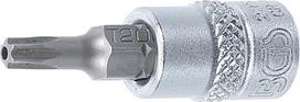 Antgalis įpresuotas į galvutę | 6.3 mm (1/4") | T-star su skyle (Torx) T20 (2359)