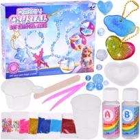 Kūrybinis rinkinys DIY Kristalų papuošalai - raktų pakabukai ir pakabukai